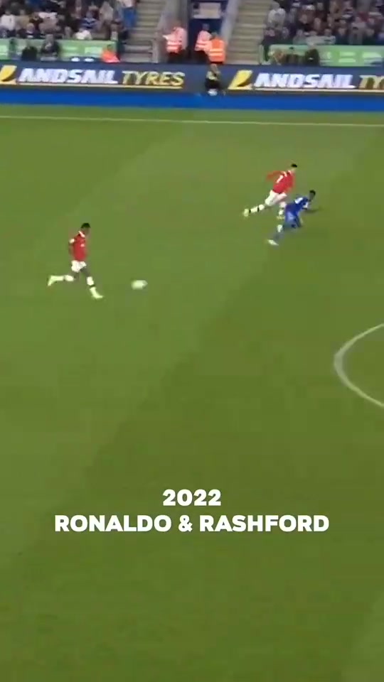 国外球迷这球可以看出拉什福德和C罗的足球智商差距