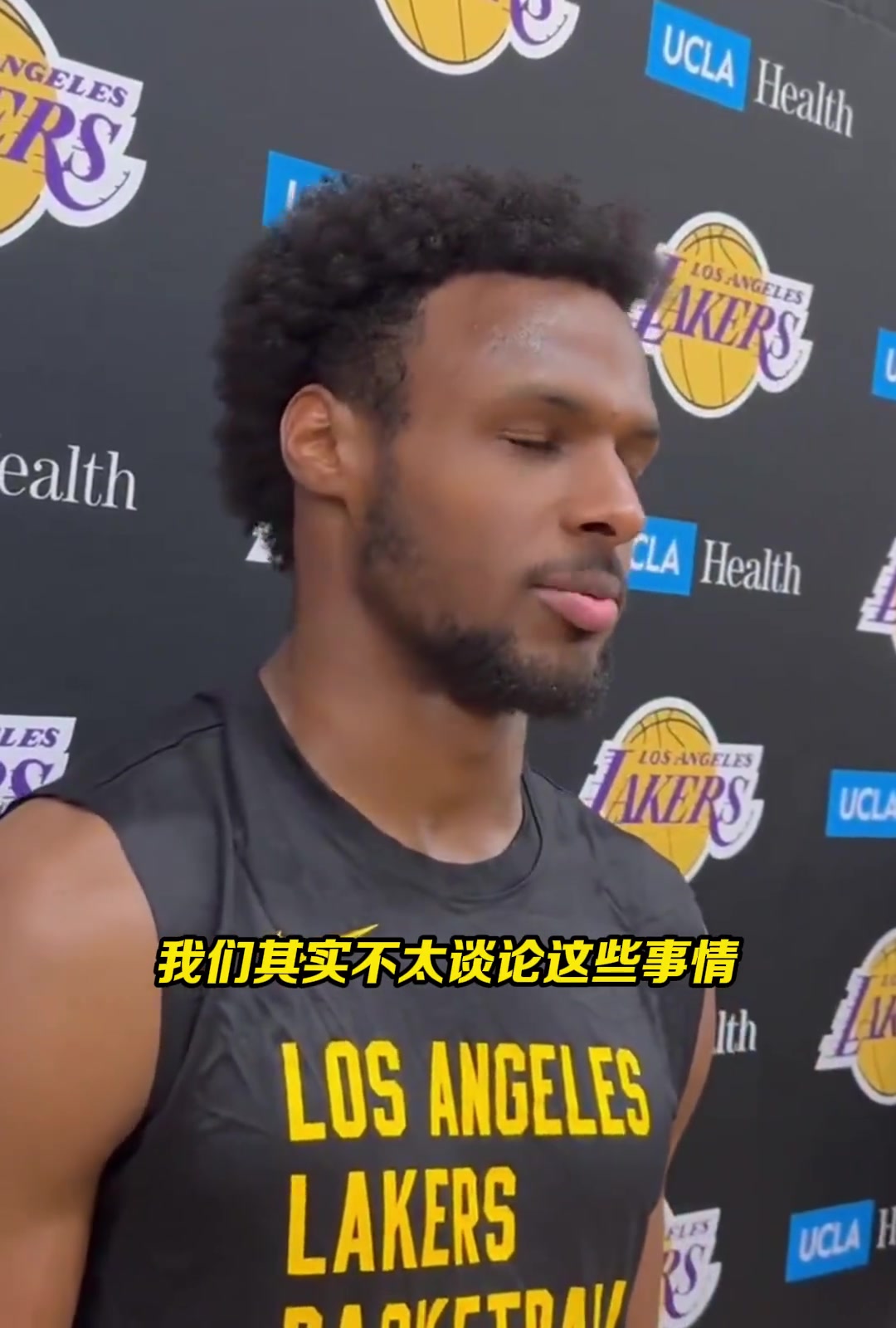 滴水不漏布朗尼谈詹姆斯去向我们没聊过这些他让我专注当下