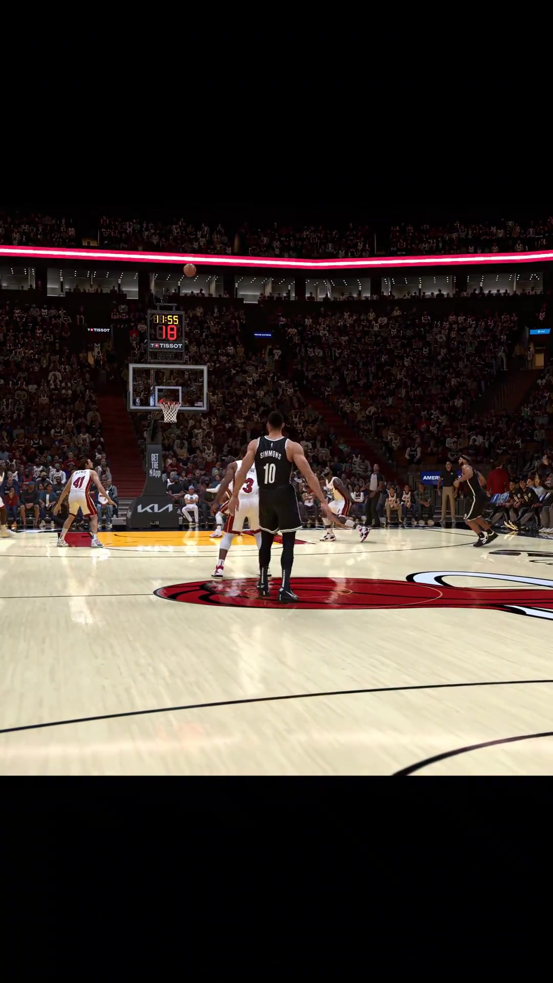 符合休赛期实力当我不小心把西蒙斯的三分调到99