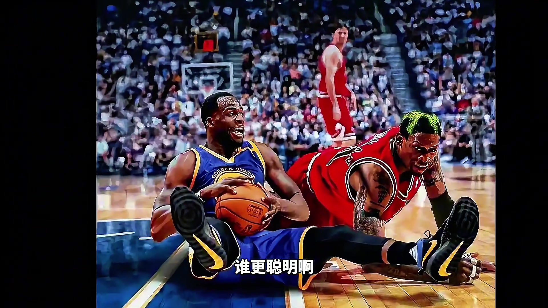 追梦vs罗德曼谁更强杨毅从防守技术来说罗德曼更胜一筹