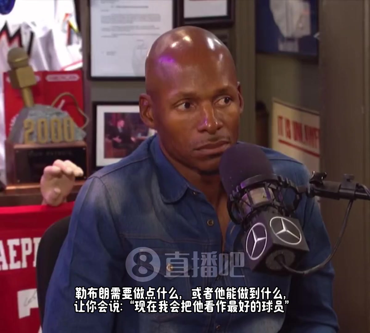 雷-阿伦勒布朗毫无疑问是历史前5但我心中的GOAT永远都是乔丹