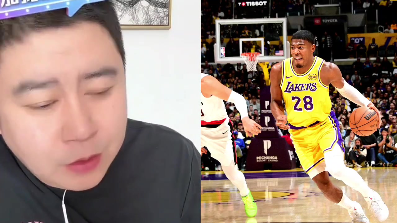 大史吐槽湖人今日阵容这是NBA本赛季开赛至今最烂阵容辣眼睛