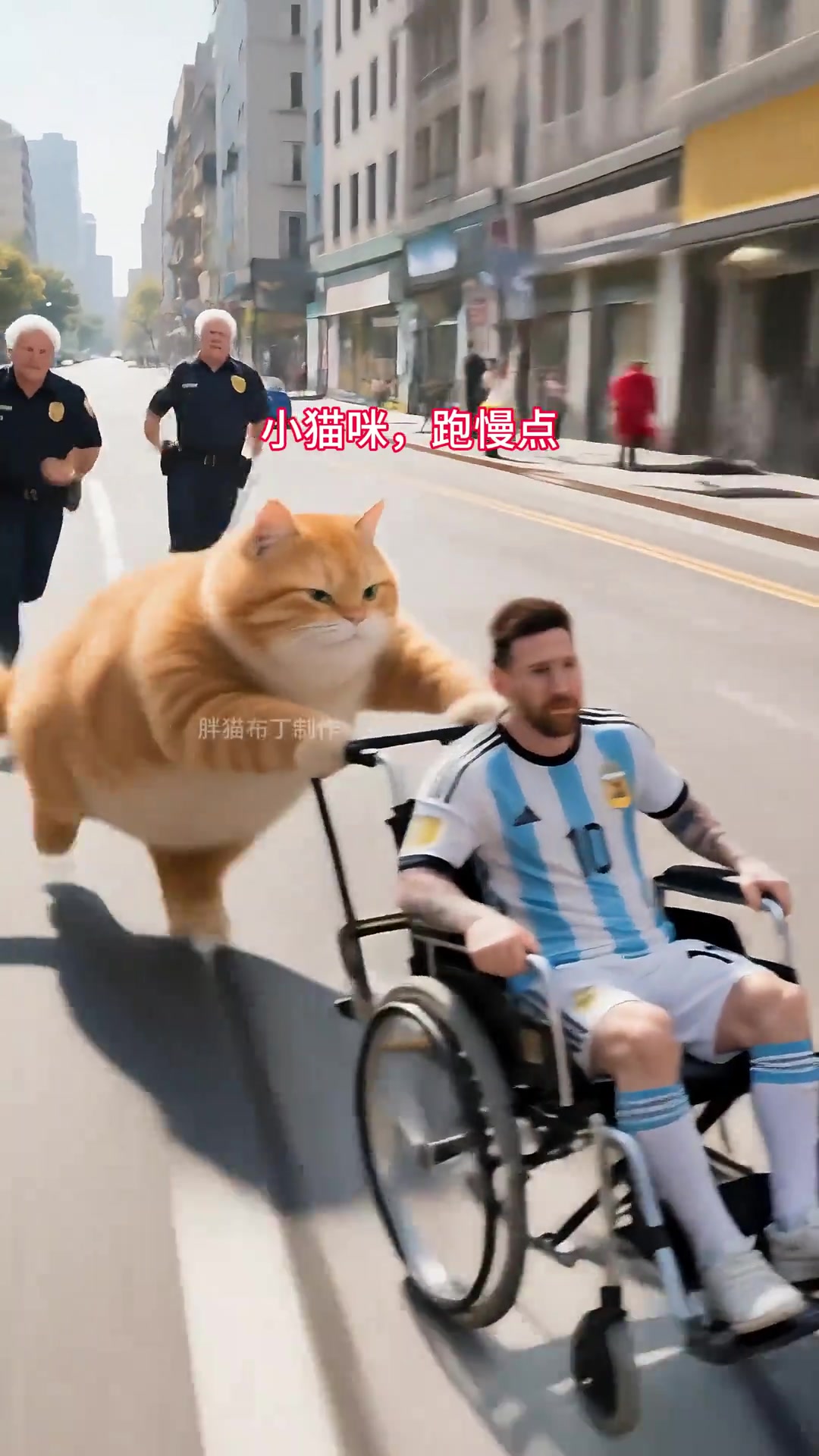 梅西今天来胖橘家里做客