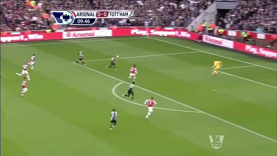 北伦敦德比阿德巴约攻破枪手挑衅庆祝 8分钟后废人动作直红离场