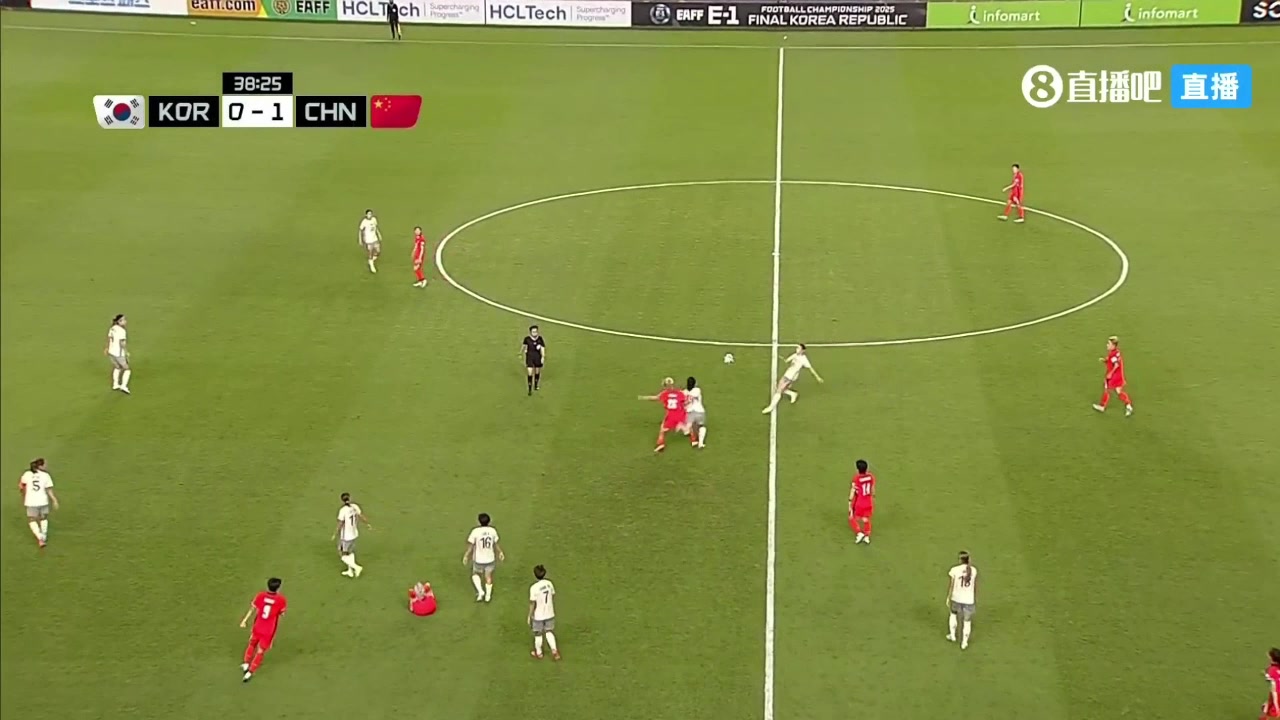 危险动作刘靖一记佛山无影脚踢倒对手染黄