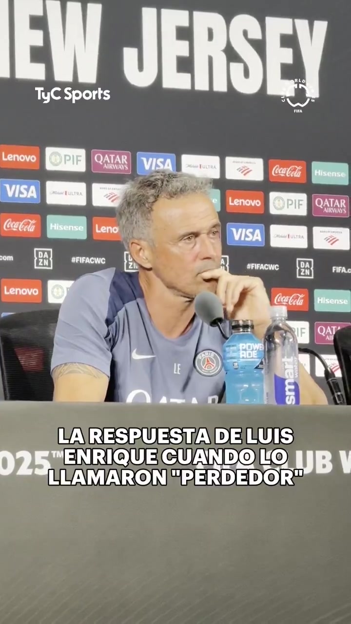 恩里克赛后失败者就是那些站不起来的人这里没有失败者