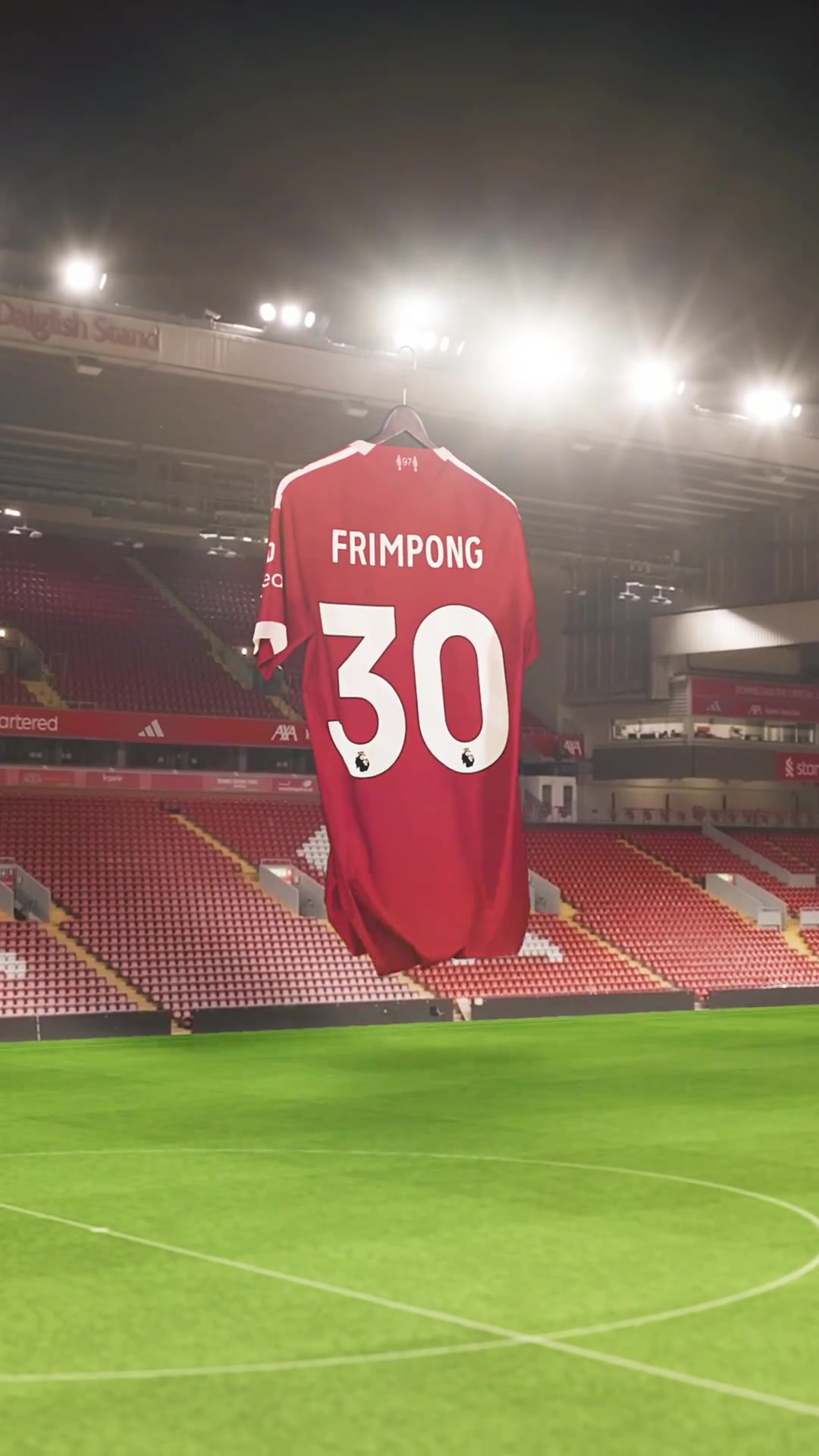 红军官宣新赛季号码归属维尔茨7号埃基蒂克22弗林蓬30