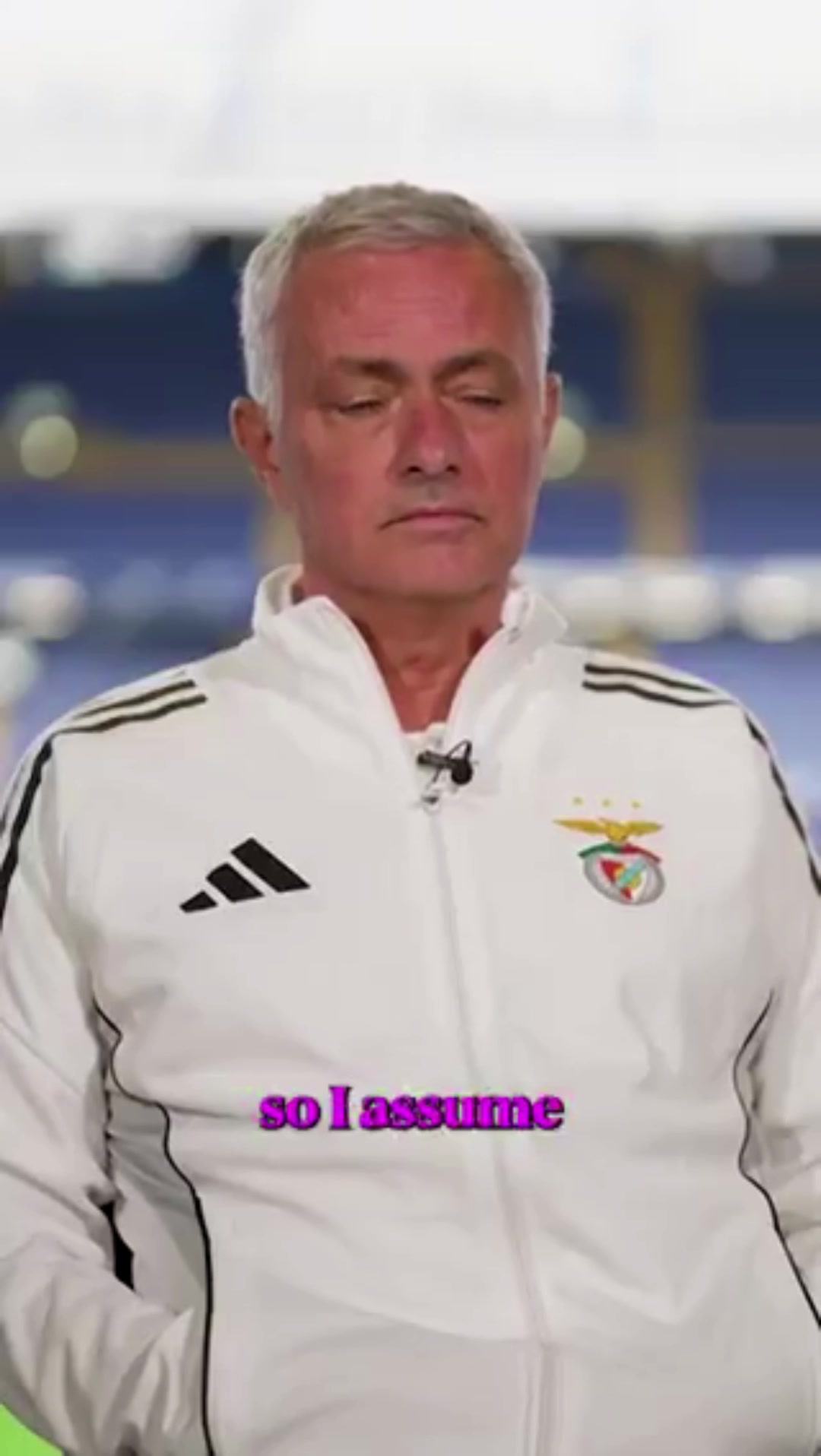 穆里尼奥我儿子将在明天的欧冠中支持我和本菲卡而不是切尔西