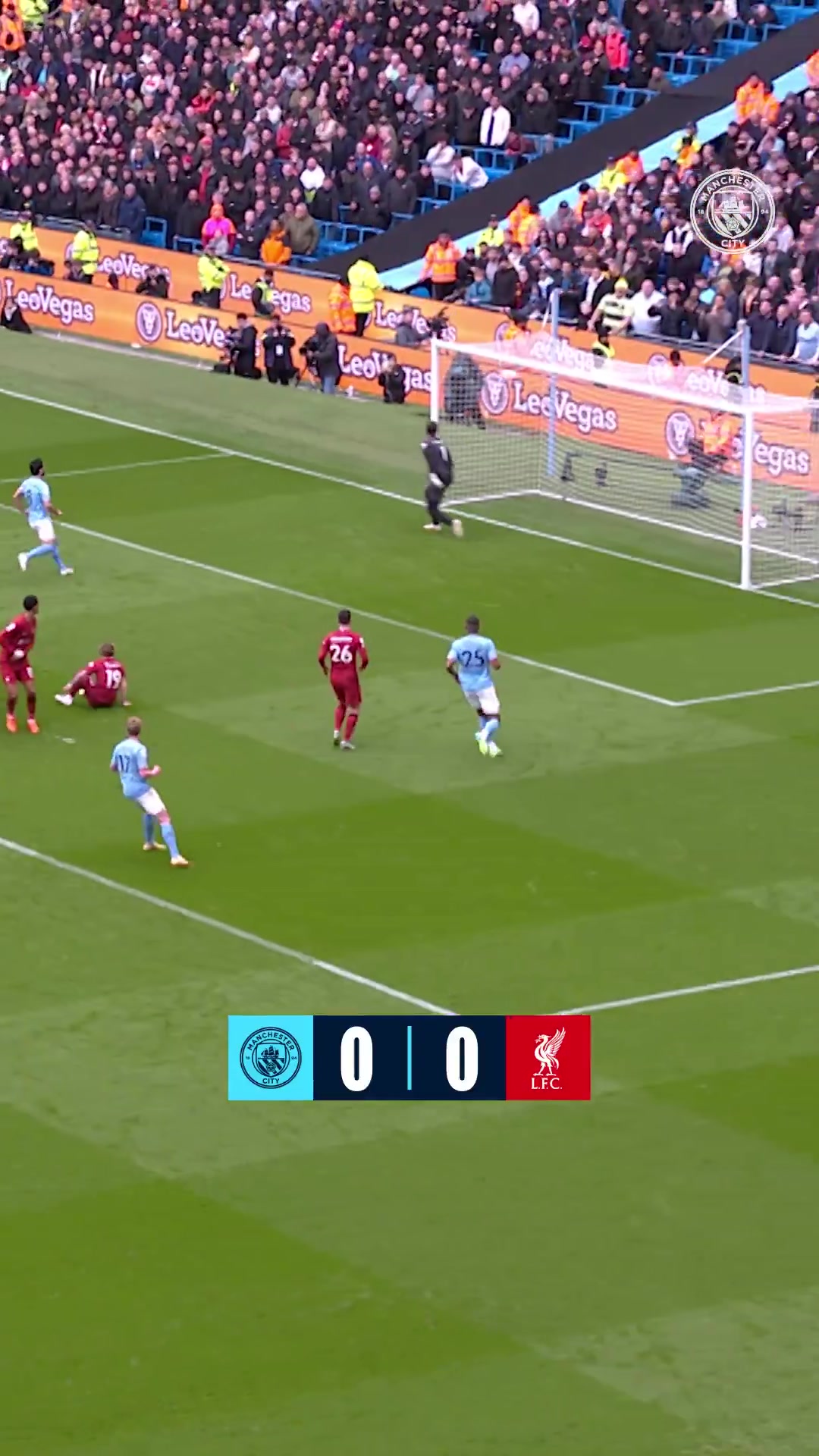 曼城官方发布视频两年前对阵利物浦一场令人难忘的胜利