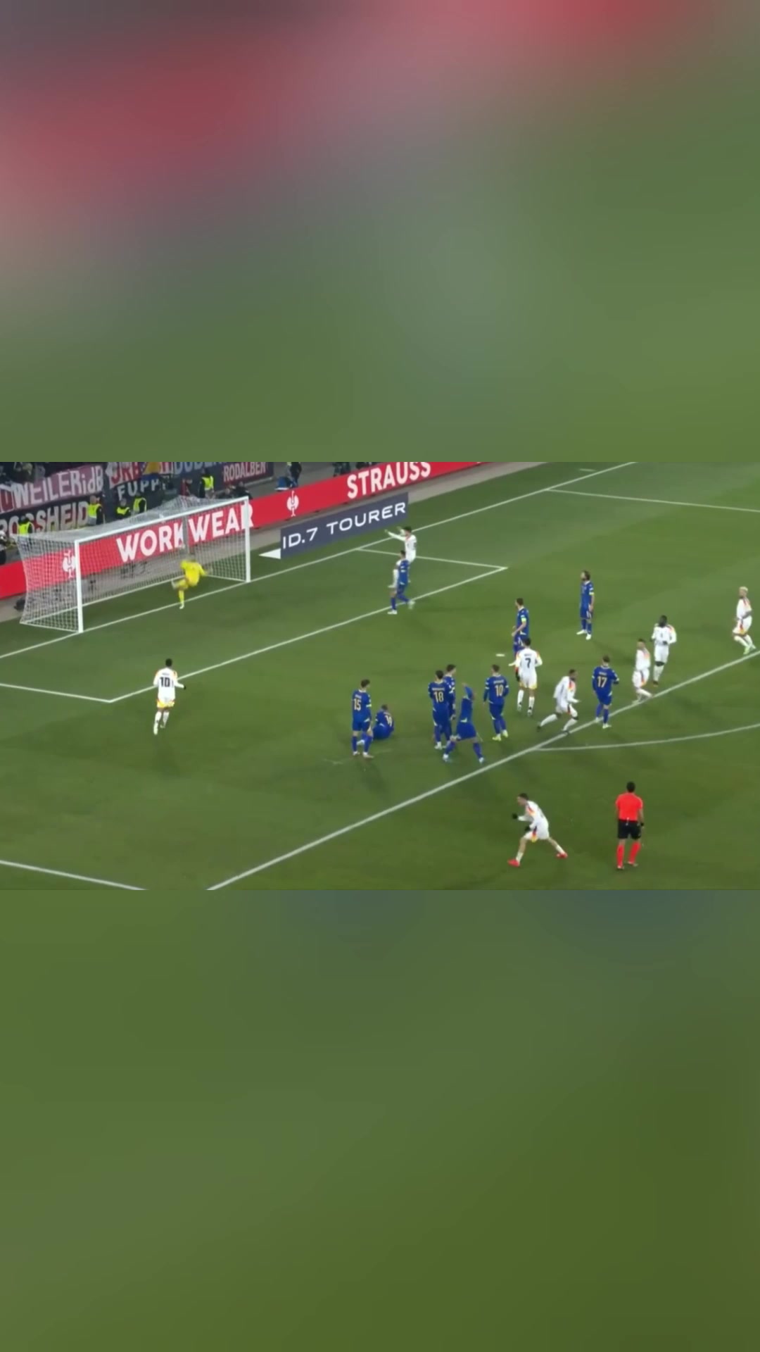 你给几分维尔茨主罚任意球电梯球下坠直接破门