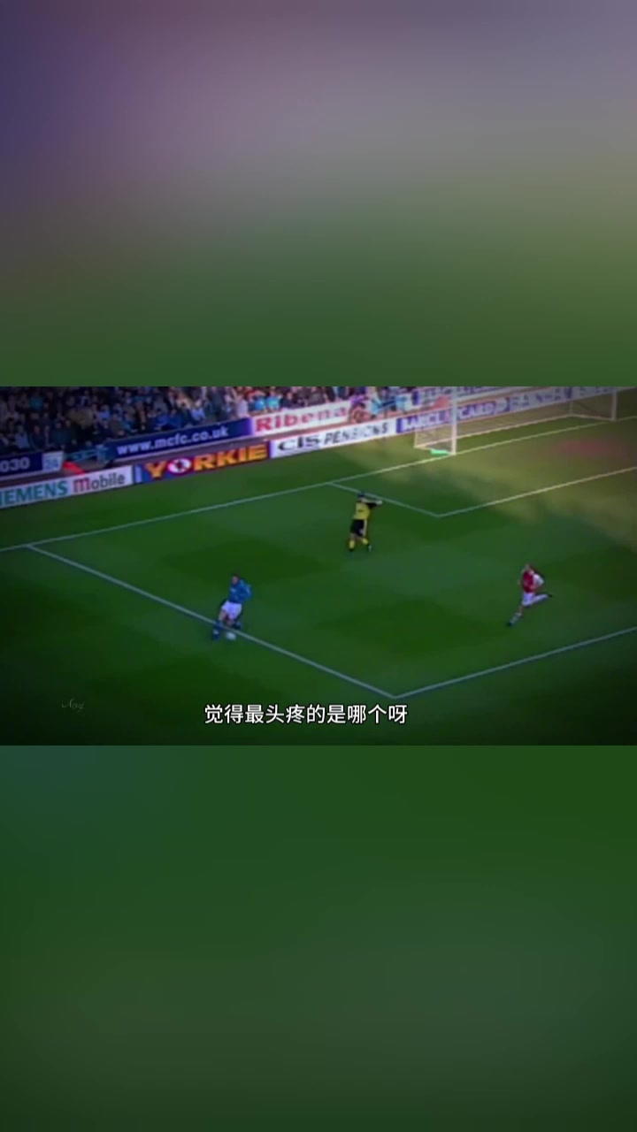 孙继海亨利最难防身材高大技术好跑起来带风把你卷倒