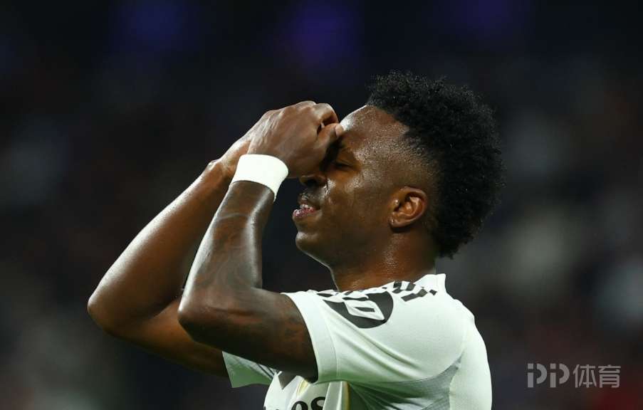 维尼修斯各项赛事遭遇15场球荒 上次为皇马进球是10月初
