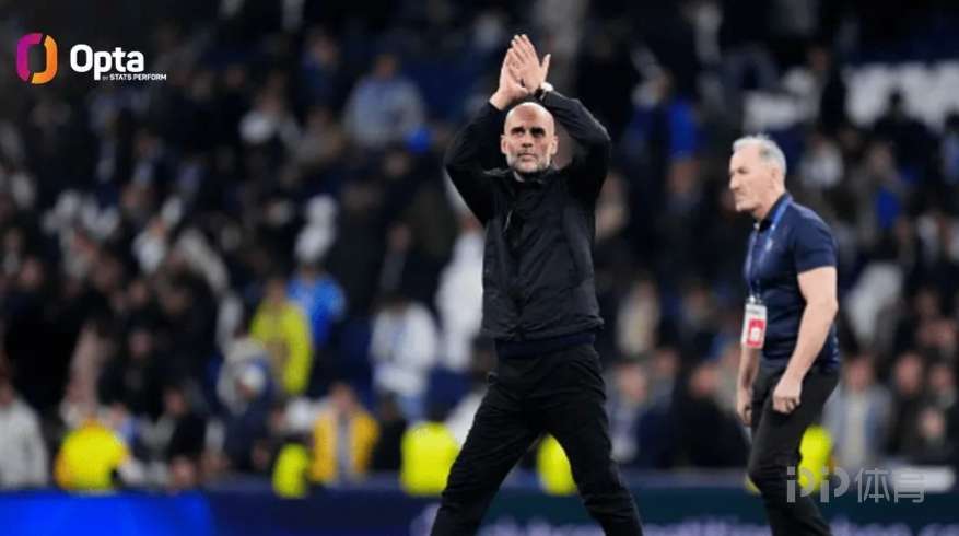 瓜迪奥拉各项赛事对皇马28场赢14场 历史第三多主帅